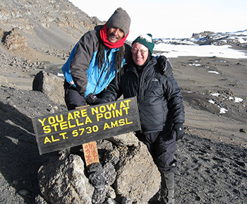 Stella Point on Mt. Kilimanmjaro